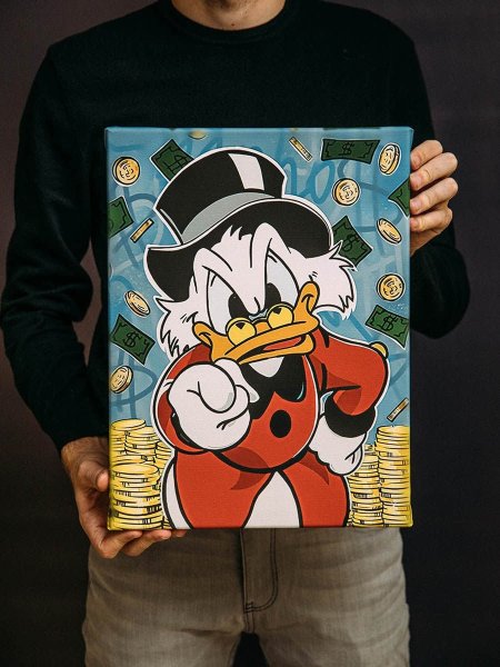 Скрудж макдак картина