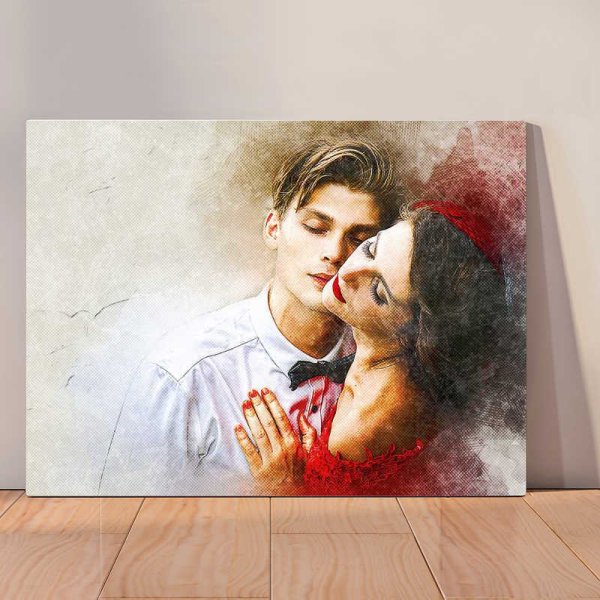 Картинка пара холст