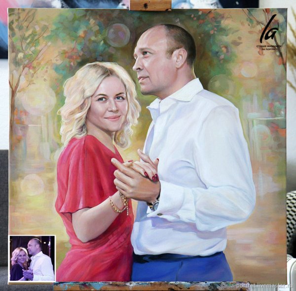 Парные портреты маслом