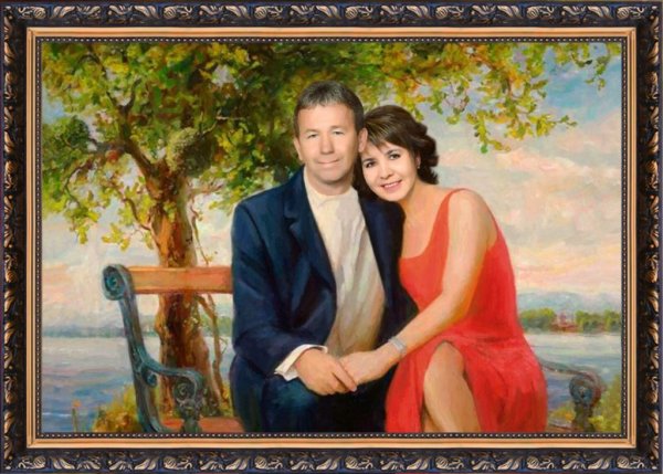 Постер в стиле Love is