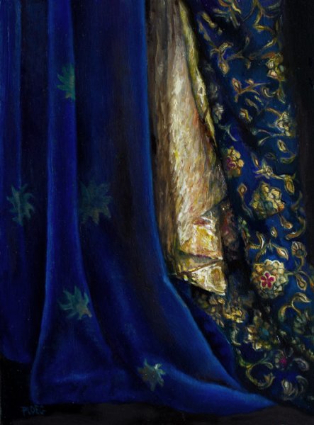 Бархат в живописи