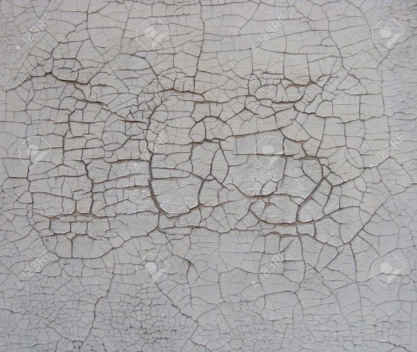 Текстура потрескавшейся краски на картине