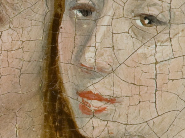 Мона Лиза кракелюр