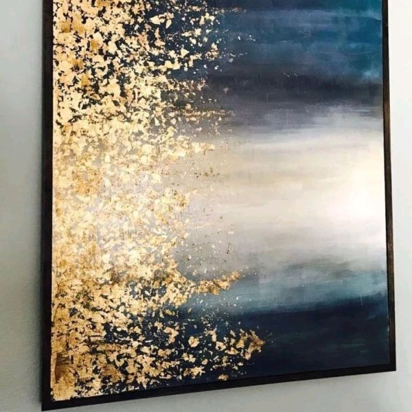 Интерьерные картины с поталью