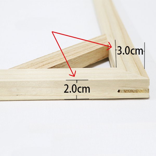Подрамник для холста чертеж