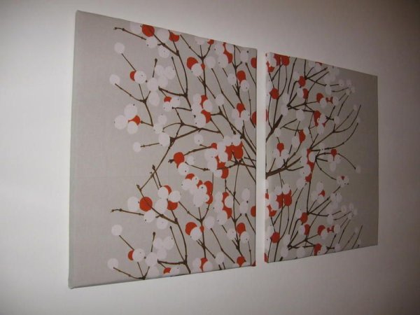 Поделки на холсте своими руками