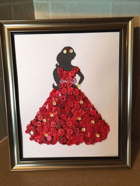 Панно из ракушек