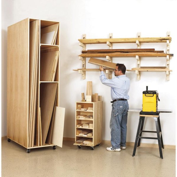 Полки для хранения картин