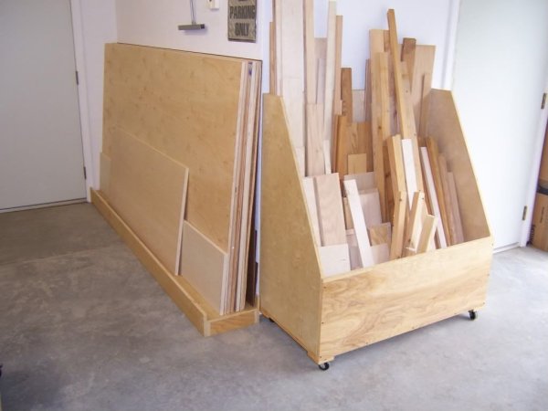 Стеллаж для хранения картин