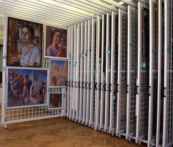 Разборная полка для выставки