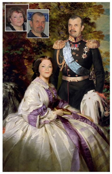 Портрет в историческом стиле