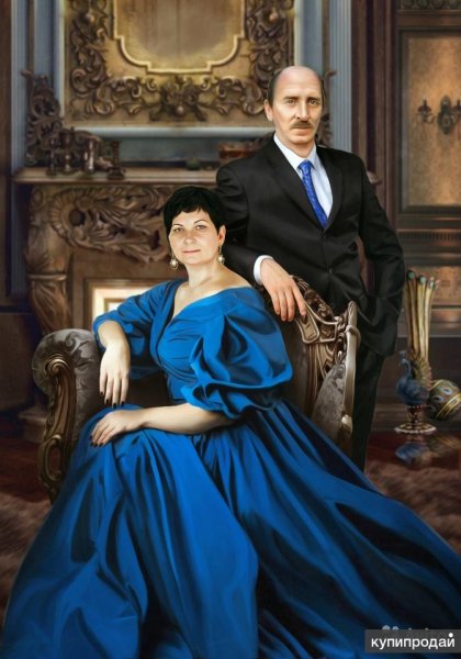 Семейный портрет в историческом стиле
