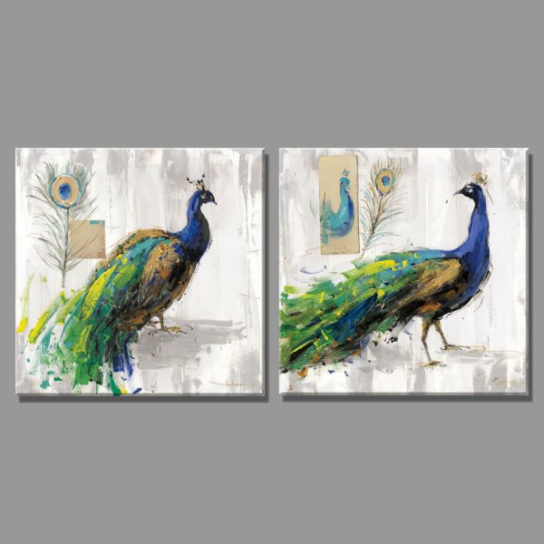 Стильные картины с павлином