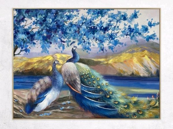 Интерьерная картина Павлин