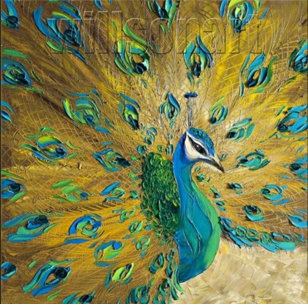 Картины акрилом на холсте для интерьера