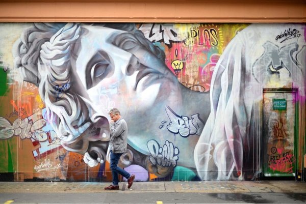 Логотип в стиле стрит арт