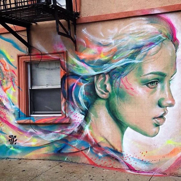 Уличное искусство граффити