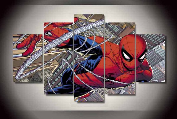 Холсты Spider man