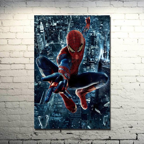 Человек паук картина на холсте