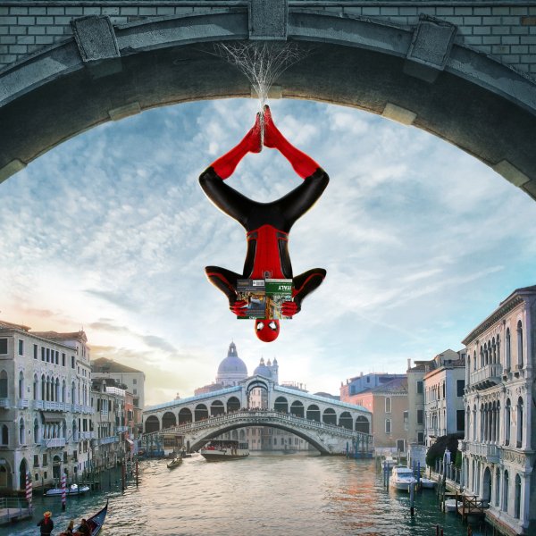 Человек паук 3д