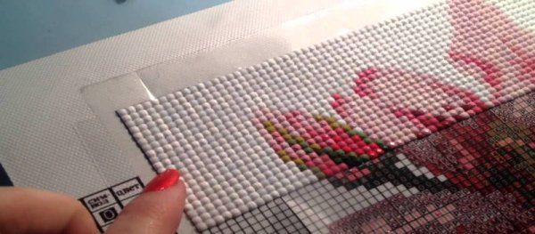 Алмазная мозаика процесс