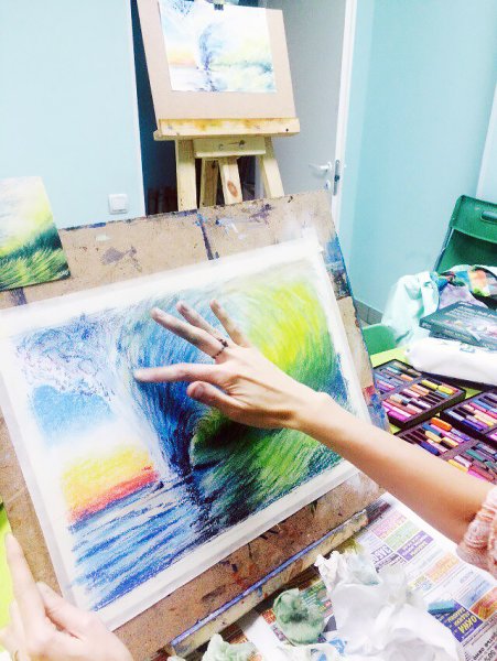 Пастель для рисования