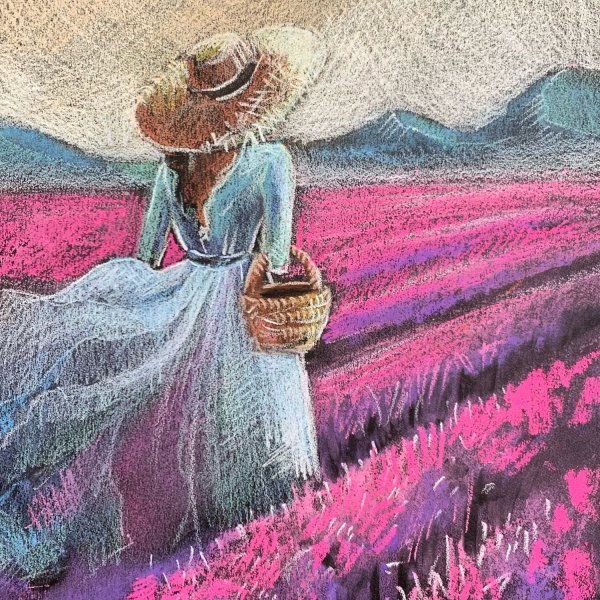 Картины пастелью