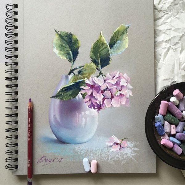 Рисование пастелью мастер класс