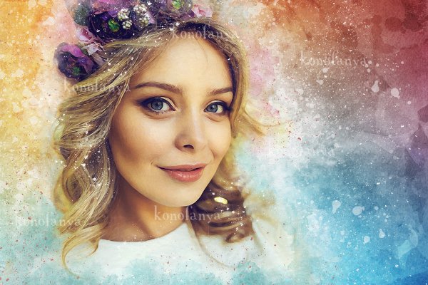 Портрет в стиле Дрим арт