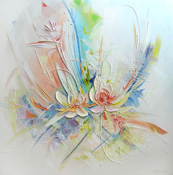 Людмила Скрипченко художник картины абстракция