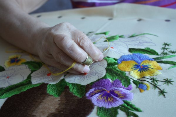 Sheena Liam вышивка