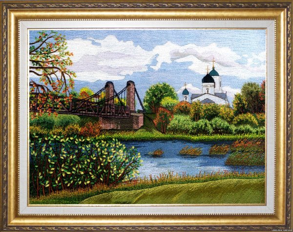 Вышивка гладью по номерам