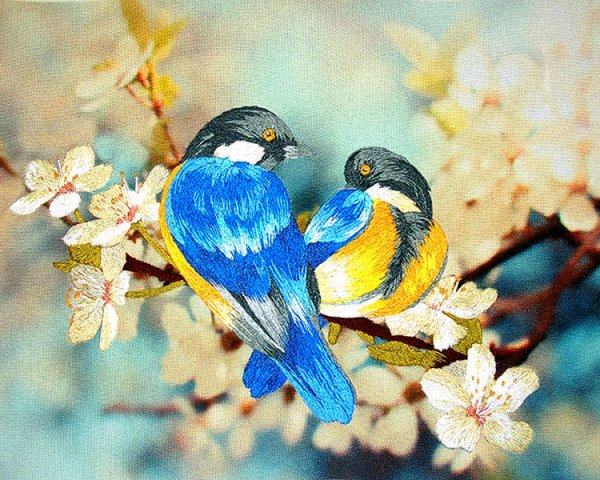 Бурова Вера вышивка вышивка гладью