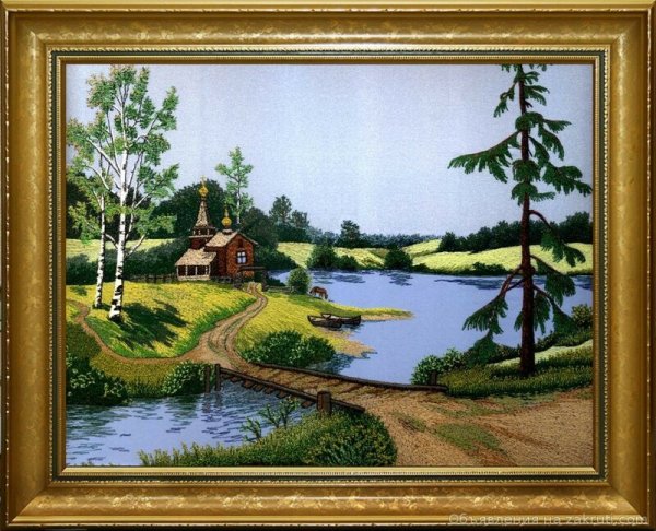 Вышивка стежками Ботаническая