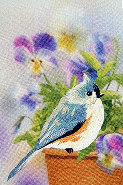 Мухуская вышивка