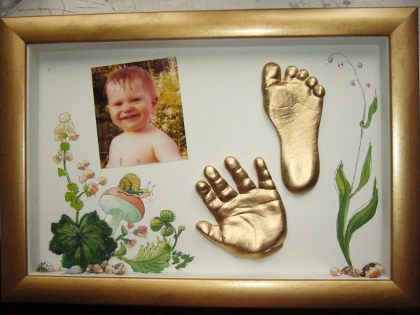 3д слепки ладошек