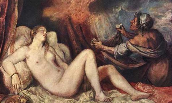 Тициан Вечеллио Даная