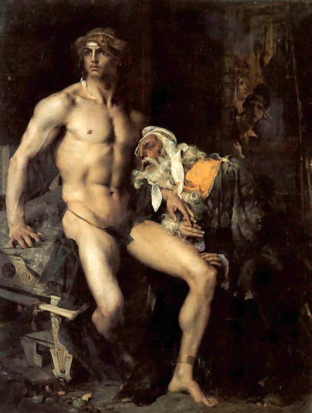 Ахилл и Приам Жюль Бастьен-Лепаж