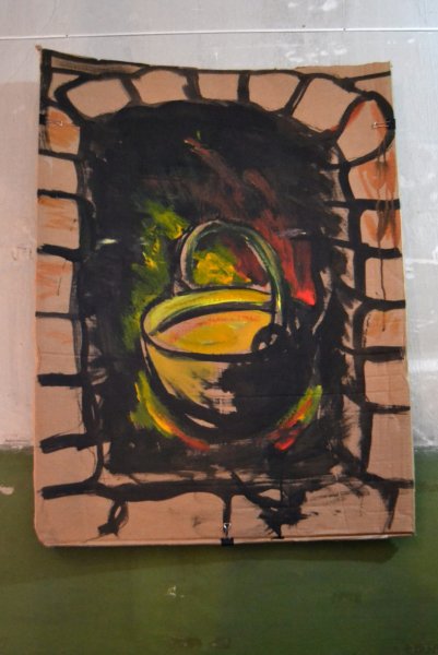 Картина печь