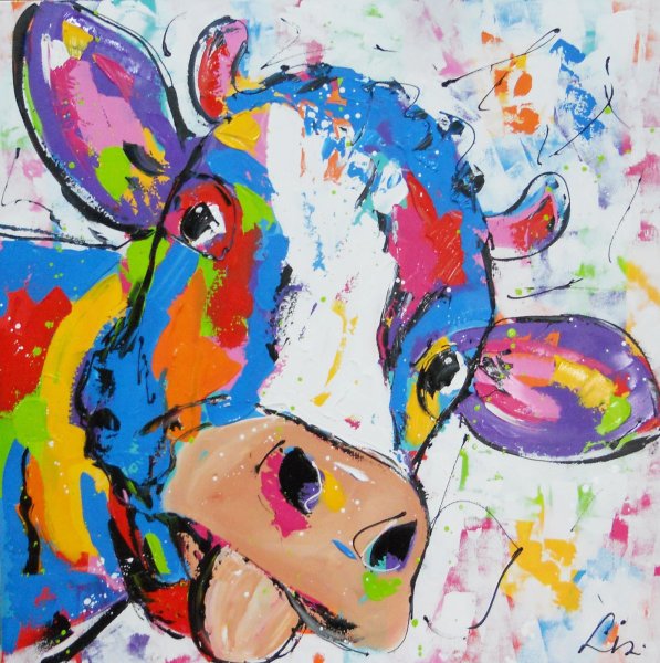 Картины в стиле поп арт животные