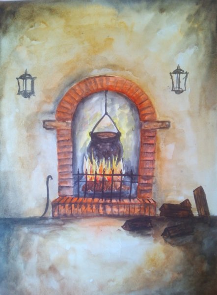 Холст папы Карло и золотой ключик