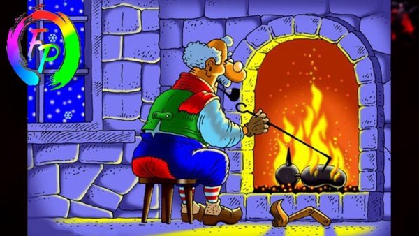 Котелок в камине