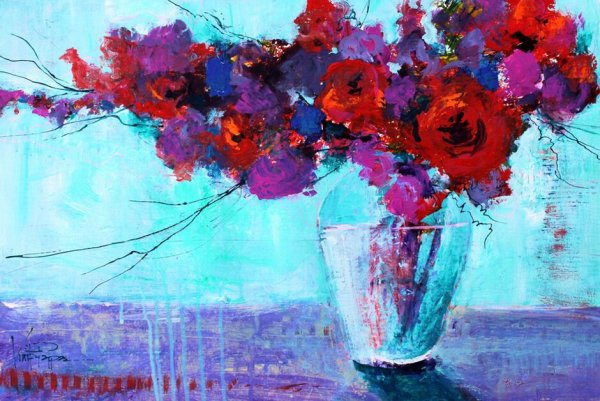 Рисунки красками