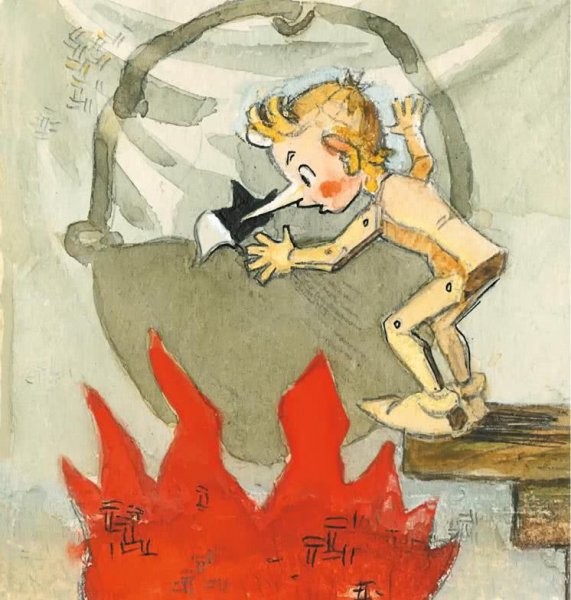 Приключения Буратино каморка папы Карло