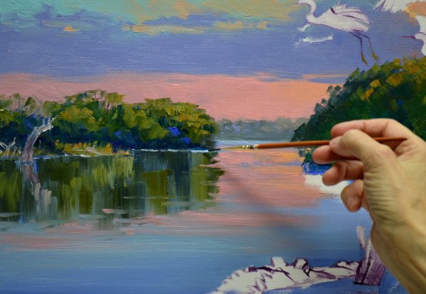 Рисование акрилом для начинающих