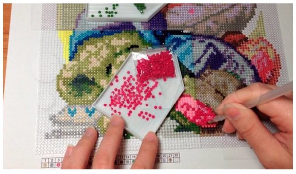 Сетка для алмазной мозаики