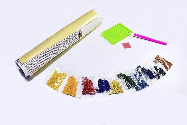 Вышивка кристаллами