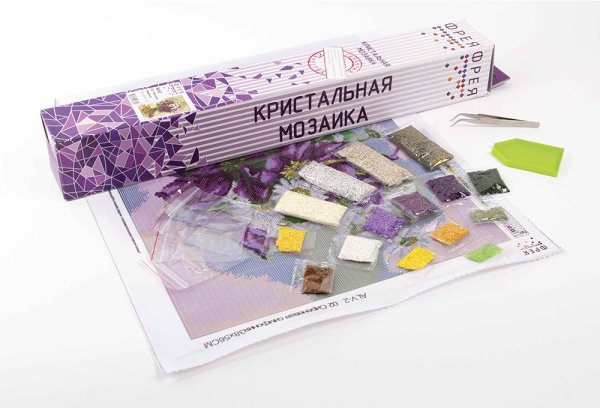 Алмазная мозаика процесс