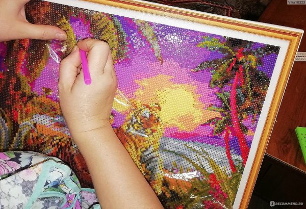 Техника алмазной вышивки
