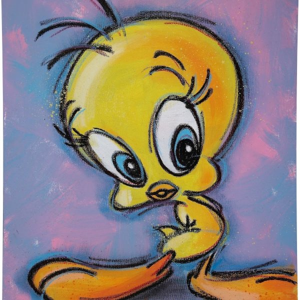 Мультяшные рисунки на холсте